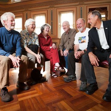 Veterans of the United Tasmania Group and LPRC members